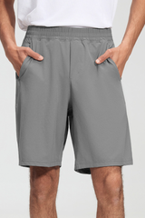 Men's Summer Quick-Dry Breathable Sports Shorts with Liner