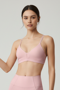 Women's Adjustable Strap Yoga Sports Bra
