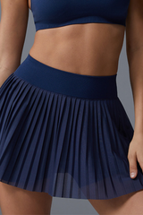 Women's Quick-Dry Tennis Pleated Skirt With Built-in Liner