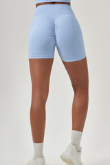 Women's Athletic Pleated Buttocks Lift Sculpting Shorts