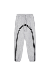 Men's Fall/Winter Retro  Color Block Fleece Lined Jogger