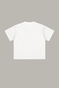 Men's Cotton Mock Turtleneck - Solid Oversized Casual Tee