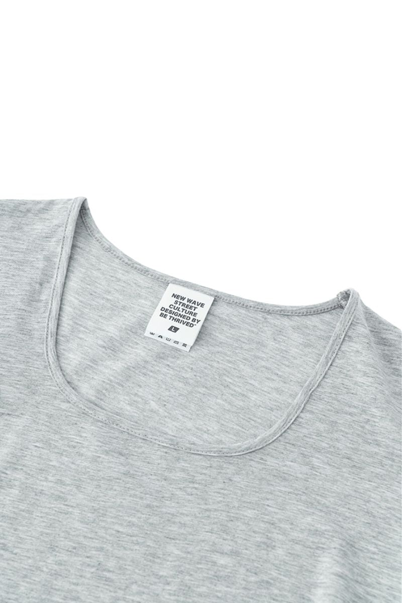 Women's Square Neck Short Sleeve T-Shirt