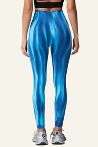 Women's Pleated Buttocks Lift Slim Yoga Leggings