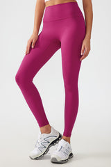 Women Free Size Nude Hip Lifting Shaping Fitness 9/10 Yoga Pants