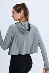 Women's Summer Lightweight Sun Protection UPF Hooded Jacket