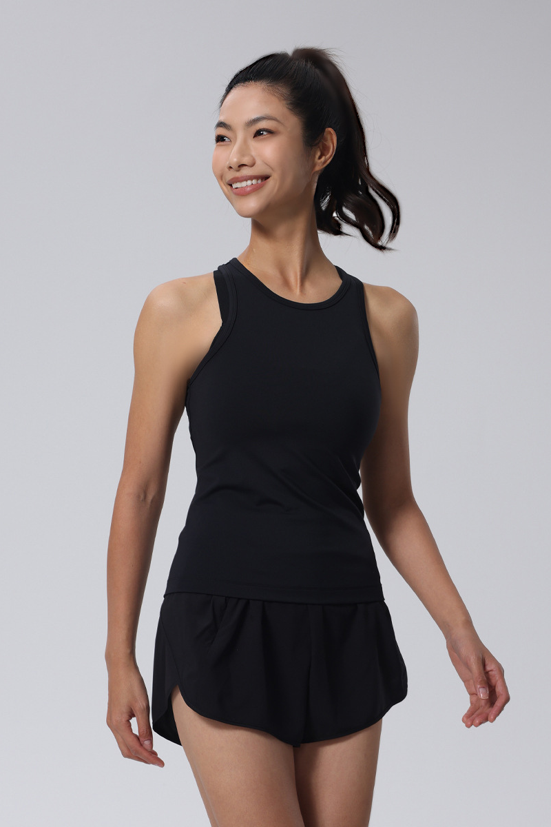 Women Slim Fit Naked-Feel Running Tank Top