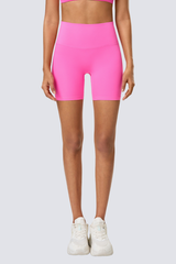 Women's Naked Feel High-Waisted Lifting Sports Shorts