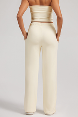 Women's  high-waist drawstring sweatpants