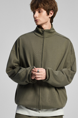 Stand-up collar casual outerwear