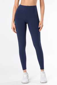 Women's Athletic Hip-lifting Solid Yoga Leggings