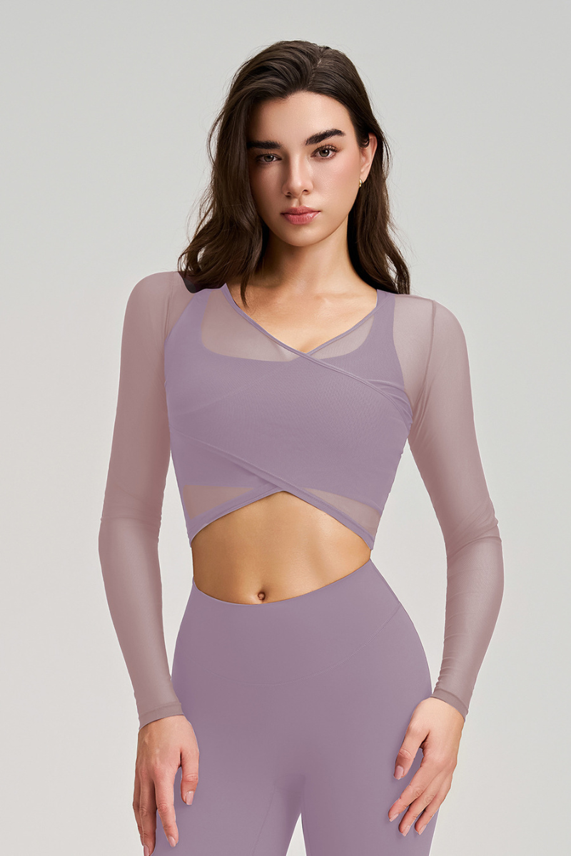 Ladies' mesh overshirt