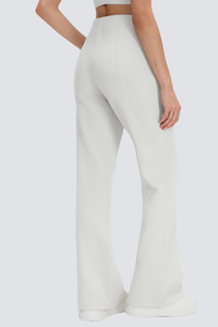 Women's Spring Breathable High-Waisted Flared Casual Pants
