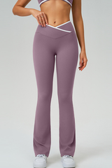 Women's sporty bell-shaped pants
