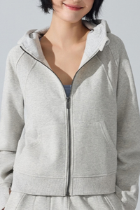 Women's Winter Fleece Lined Thermal Hooded Zip Up Jacket