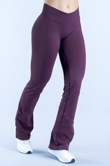Women's High-Waist High-Elasticity Sport Flared Pants