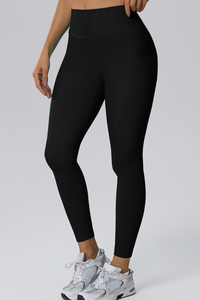 Women's High Waist V Seam Ruched Lifting  Yoga Leggings