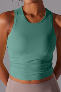 Outerwear Crop Pilates Tee