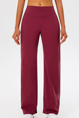 Women's Wide-Leg Straight-Leg Butt-Lifting Yoga Pants
