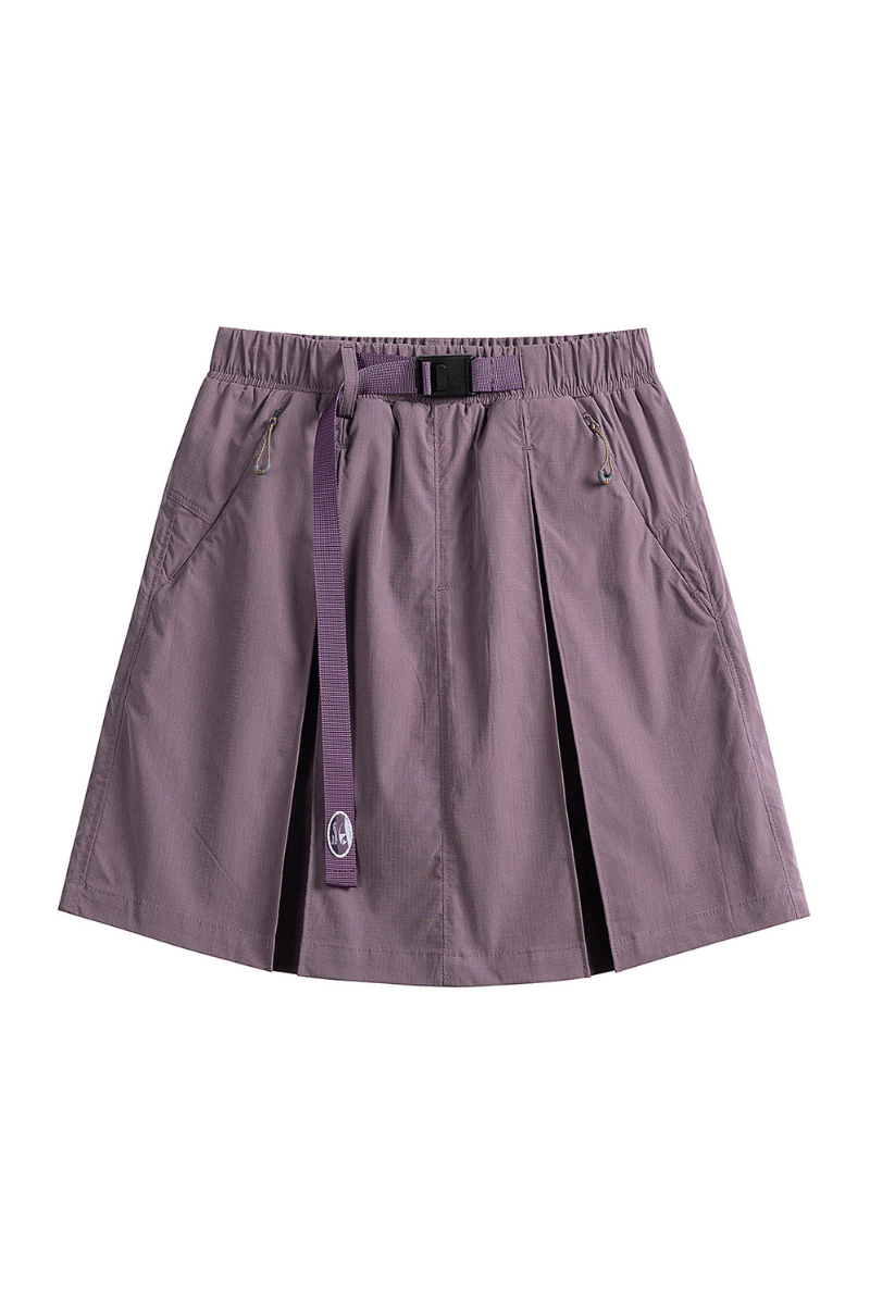 Women's Quick-Dry Water-Resistant Pleated A-Line Mini Skirt