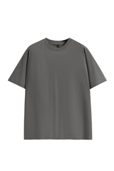 Men's Cooling Solid Quick Dry Drop Shoulder Loose Fit T-Shirt