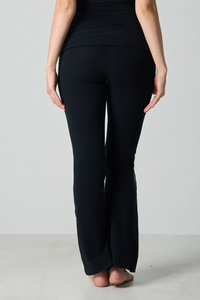 Women's High-Waist Fitted Flare Pants