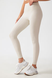 Women Free Size Nude Hip Lifting Shaping Fitness 9/10 Yoga Pants