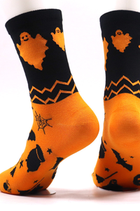 Unisex Halloween Festival Fun Print Mid-Calf Crew Socks