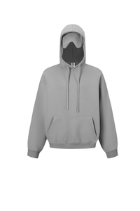 Men's cropped loose-fitting  hoodie