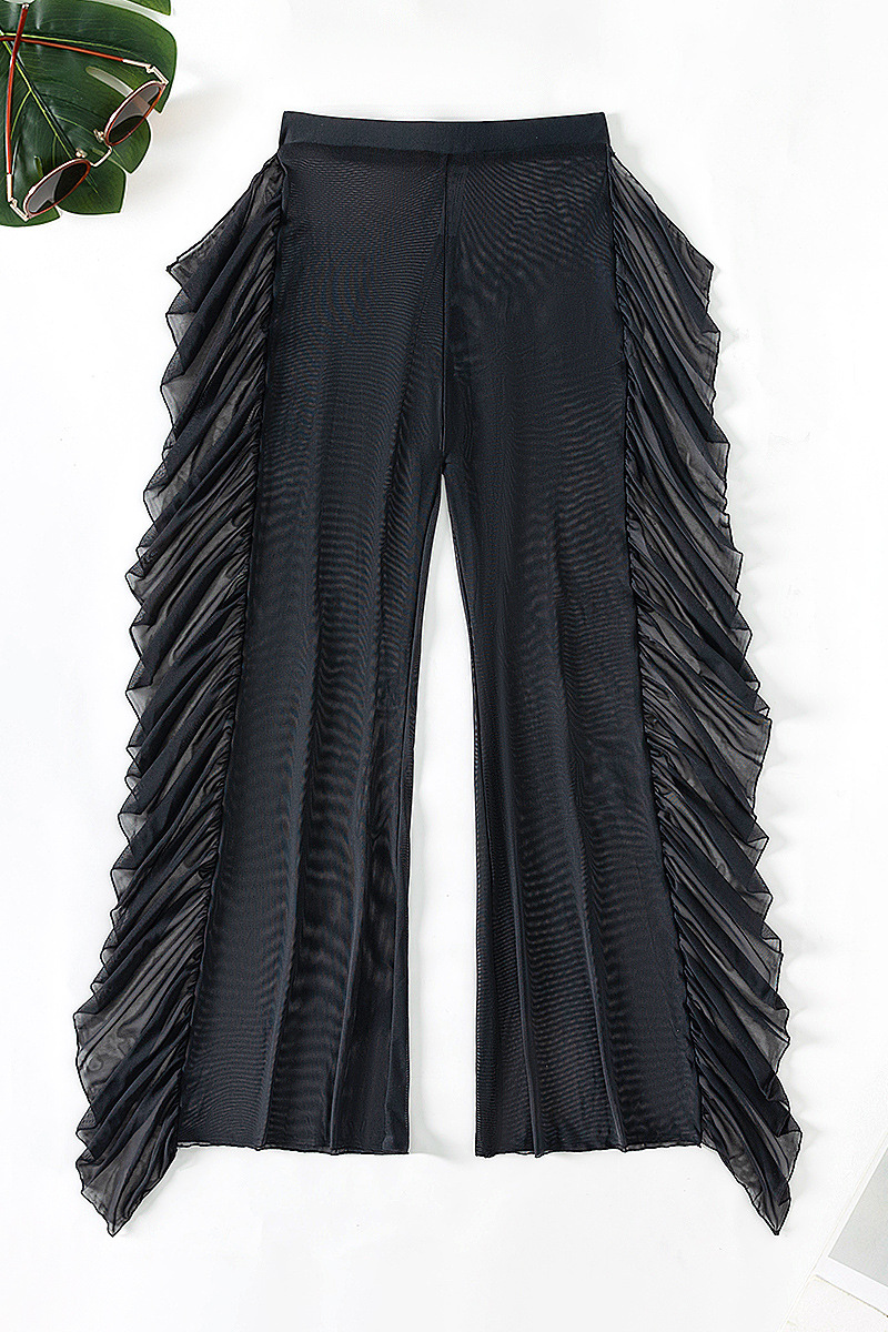 Women's Bandeau Quick Dry Mesh Pants 3 Piece Sexy Bikini&nbsp;