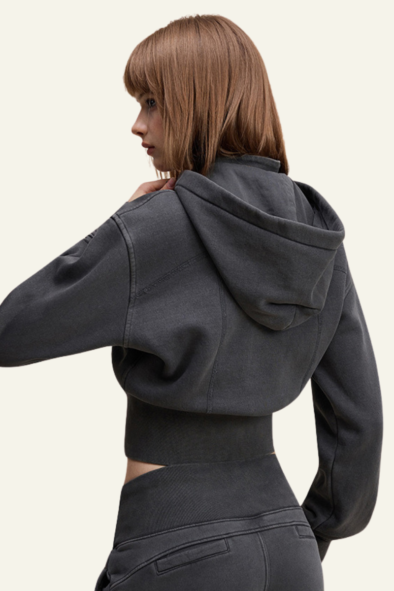 Women’s fall/winter casual hooded jacket