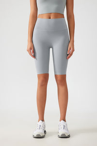Women Free Size No Embarrassment Line Tummy Tucking Hip Lifting Fitness Sports Yoga 5/10 Shorts