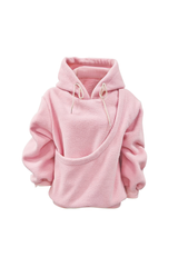 Women's Fall/Winter Fleece Front Large Pet Pocket Hoodie