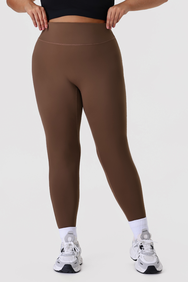 Plus Size Women's High-Waist Butt-Lifting Yoga Leggings