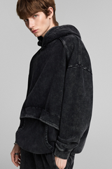 Stir-fried Snowflake Hooded Sweatshirt