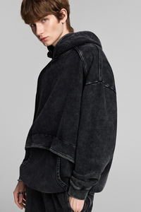 Stir-fried Snowflake Hooded Sweatshirt