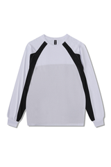 Men's Fall Color Block Raglan Long Sleeve Sports Jersey