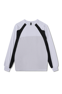 Men's Fall Color Block Raglan Long Sleeve Sports Jersey