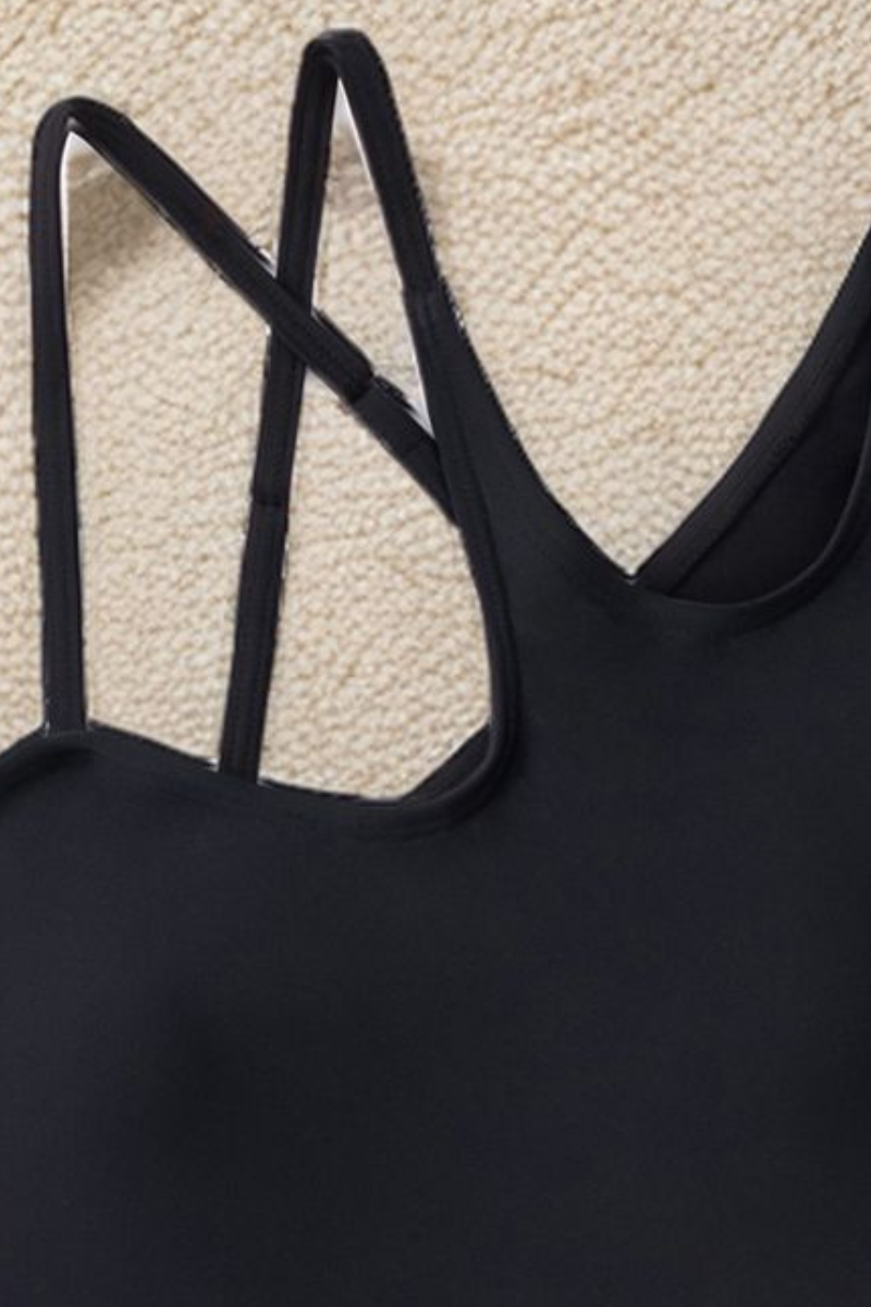 Women's One Shoulder Asymmetric Long Sleeve Swimsuit