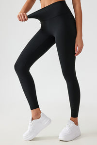 Women Free Size Nude Hip Lifting Shaping Fitness 9/10 Yoga Pants