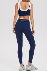 Color-contrast quick-drying yoga set