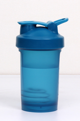 Portable Fitness Shaker Cup 400ml with Wire Ball & Scale