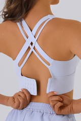 High-Impact Racerback Running Sports Bra