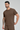 Men's Brushed Round-Neck Casual Sports T-shirt