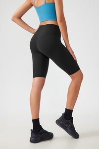 Women Free Size No Embarrassment Line Tummy Tucking Hip Lifting Fitness Sports Yoga 5/10 Shorts