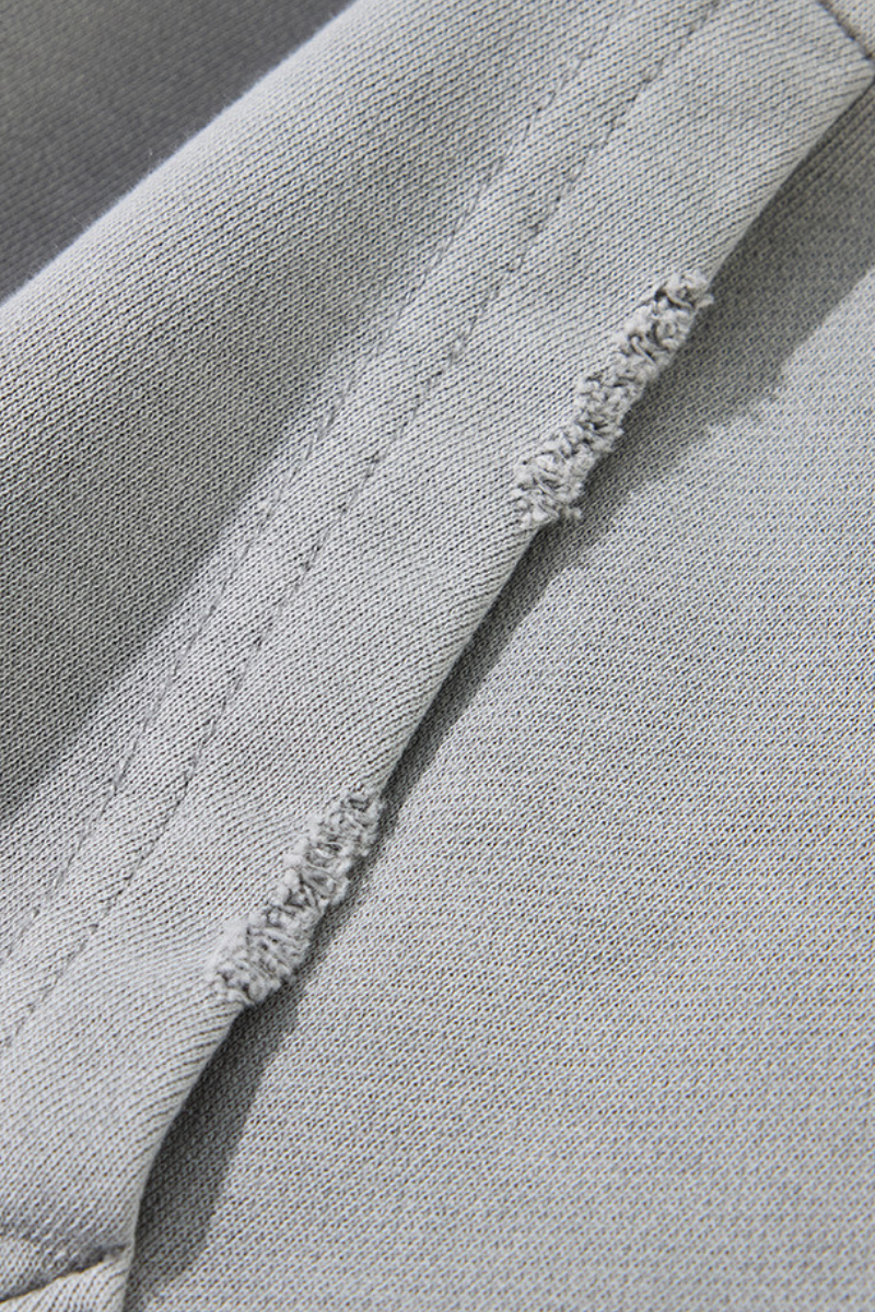 Retro, solid-colored, hoodie