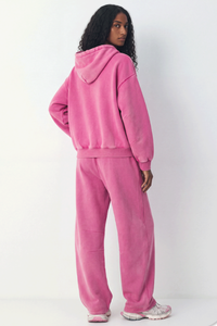 Women's Fall Fleece Sets:Relaxed Hoodie And Sweatpants