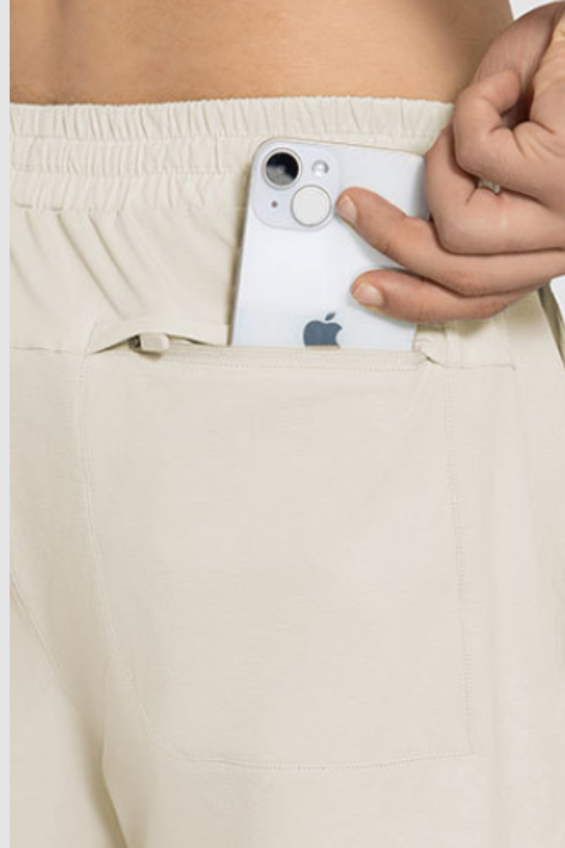 Men's Athletic Drawstring Side Pocket Breathable Pants