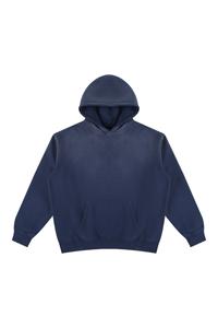 Unisex Fall Kangaroo Pocket Fleece Casual Hoodie