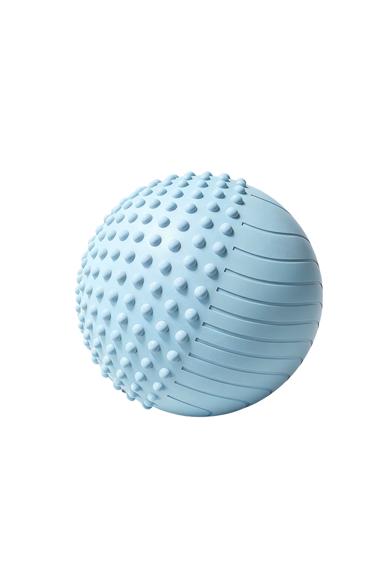 9.8" Textured Spiky Massage Yoga Fitness Ball